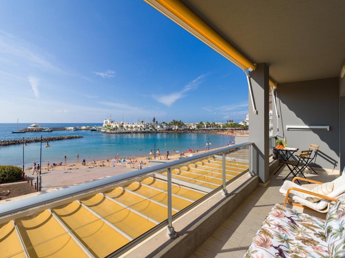 First Line Mogan Beach - Parking Free Eksteriør bilde